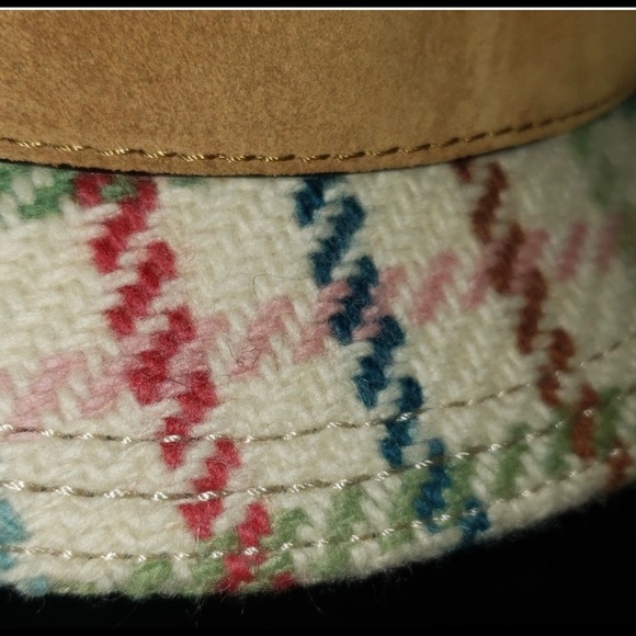 🦄RARE COACH CLASSIC TATTERSALL PLAID NEWSBOY NWOT, PRISTINE CONDITION - Picture 10 of 10